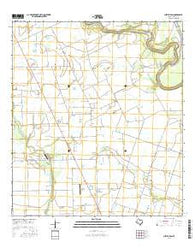 New Taiton Texas Current topographic map, 1:24000 scale, 7.5 X 7.5 Minute, Year 2016