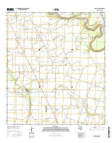 New Taiton Texas Current topographic map, 1:24000 scale, 7.5 X 7.5 Minute, Year 2016