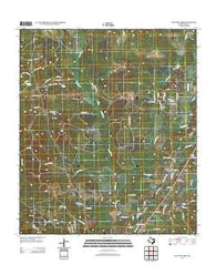 New Willard Texas Historical topographic map, 1:24000 scale, 7.5 X 7.5 Minute, Year 2013