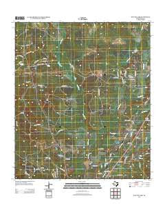 New Willard Texas Historical topographic map, 1:24000 scale, 7.5 X 7.5 Minute, Year 2013
