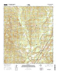 New Willard Texas Current topographic map, 1:24000 scale, 7.5 X 7.5 Minute, Year 2016
