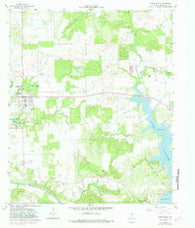 Newcastle Texas Historical topographic map, 1:24000 scale, 7.5 X 7.5 Minute, Year 1964