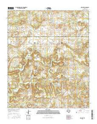 Newport Texas Current topographic map, 1:24000 scale, 7.5 X 7.5 Minute, Year 2016