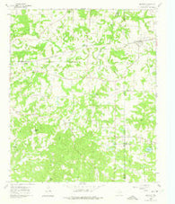 Newsome Texas Historical topographic map, 1:24000 scale, 7.5 X 7.5 Minute, Year 1960