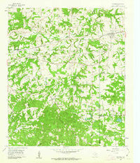 Newsome Texas Historical topographic map, 1:24000 scale, 7.5 X 7.5 Minute, Year 1960
