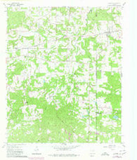 Newsome Texas Historical topographic map, 1:24000 scale, 7.5 X 7.5 Minute, Year 1960