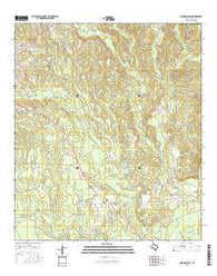 Newton East Texas Current topographic map, 1:24000 scale, 7.5 X 7.5 Minute, Year 2016