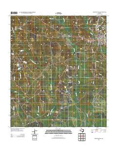 Newton West Texas Historical topographic map, 1:24000 scale, 7.5 X 7.5 Minute, Year 2012