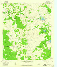 Nix Texas Historical topographic map, 1:24000 scale, 7.5 X 7.5 Minute, Year 1959