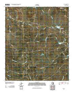 Nix Texas Historical topographic map, 1:24000 scale, 7.5 X 7.5 Minute, Year 2010