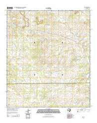 Nix Texas Historical topographic map, 1:24000 scale, 7.5 X 7.5 Minute, Year 2014