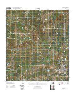 Nixon Texas Historical topographic map, 1:24000 scale, 7.5 X 7.5 Minute, Year 2013