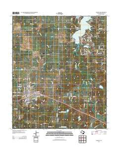 Nocona Texas Historical topographic map, 1:24000 scale, 7.5 X 7.5 Minute, Year 2013