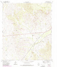 Noelke Texas Historical topographic map, 1:24000 scale, 7.5 X 7.5 Minute, Year 1971