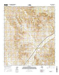 Noelke Texas Current topographic map, 1:24000 scale, 7.5 X 7.5 Minute, Year 2016