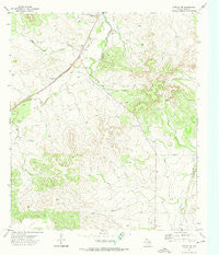Noelke NE Texas Historical topographic map, 1:24000 scale, 7.5 X 7.5 Minute, Year 1972
