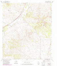 Noelke NE Texas Historical topographic map, 1:24000 scale, 7.5 X 7.5 Minute, Year 1972