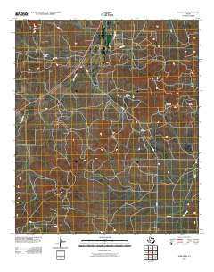Noelke NE Texas Historical topographic map, 1:24000 scale, 7.5 X 7.5 Minute, Year 2010