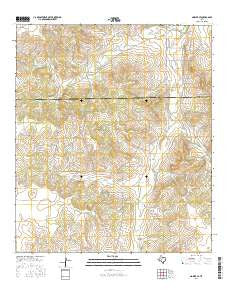 Noelke SE Texas Current topographic map, 1:24000 scale, 7.5 X 7.5 Minute, Year 2016