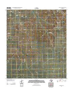 Noelke SW Texas Historical topographic map, 1:24000 scale, 7.5 X 7.5 Minute, Year 2012