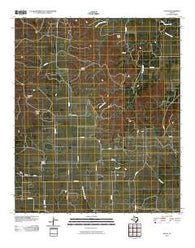 Nolan Texas Historical topographic map, 1:24000 scale, 7.5 X 7.5 Minute, Year 2010