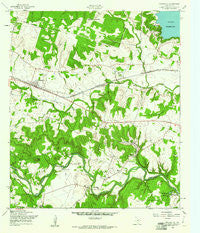 Nolanville Texas Historical topographic map, 1:24000 scale, 7.5 X 7.5 Minute, Year 1958