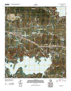 Nolanville Texas Historical topographic map, 1:24000 scale, 7.5 X 7.5 Minute, Year 2010