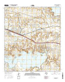 Nolanville Texas Current topographic map, 1:24000 scale, 7.5 X 7.5 Minute, Year 2016