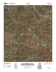 Nolen Draw Texas Historical topographic map, 1:24000 scale, 7.5 X 7.5 Minute, Year 2010