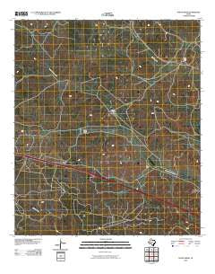 Nolen Draw Texas Historical topographic map, 1:24000 scale, 7.5 X 7.5 Minute, Year 2010