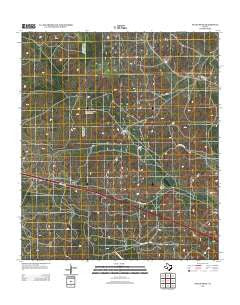 Nolen Draw Texas Historical topographic map, 1:24000 scale, 7.5 X 7.5 Minute, Year 2012
