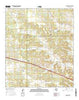 Nolen Draw Texas Current topographic map, 1:24000 scale, 7.5 X 7.5 Minute, Year 2016