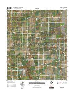Noodle Texas Historical topographic map, 1:24000 scale, 7.5 X 7.5 Minute, Year 2012