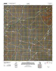Nopal Texas Historical topographic map, 1:24000 scale, 7.5 X 7.5 Minute, Year 2010