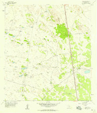 Norias Texas Historical topographic map, 1:24000 scale, 7.5 X 7.5 Minute, Year 1956