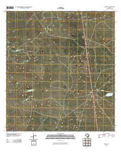 Norias Texas Historical topographic map, 1:24000 scale, 7.5 X 7.5 Minute, Year 2010