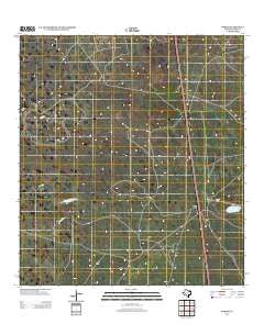 Norias Texas Historical topographic map, 1:24000 scale, 7.5 X 7.5 Minute, Year 2013