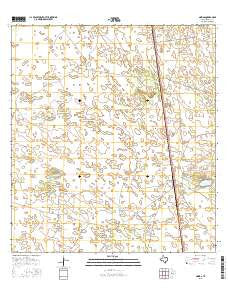 Norias Texas Current topographic map, 1:24000 scale, 7.5 X 7.5 Minute, Year 2016