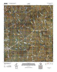 Normangee Texas Historical topographic map, 1:24000 scale, 7.5 X 7.5 Minute, Year 2010