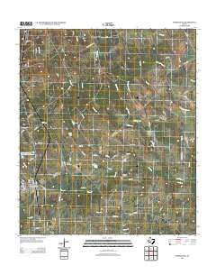 Normangee Texas Historical topographic map, 1:24000 scale, 7.5 X 7.5 Minute, Year 2013