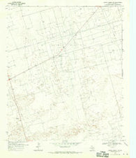 North Cowden NW Texas Historical topographic map, 1:24000 scale, 7.5 X 7.5 Minute, Year 1968