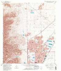 North Franklin Mountain Texas Historical topographic map, 1:24000 scale, 7.5 X 7.5 Minute, Year 1995