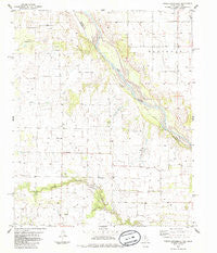 North Groesbeck Texas Historical topographic map, 1:24000 scale, 7.5 X 7.5 Minute, Year 1985