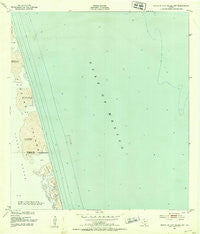 North Of Port Isabel NW Texas Historical topographic map, 1:24000 scale, 7.5 X 7.5 Minute, Year 1952