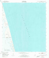 North Of Port Isabel NW Texas Historical topographic map, 1:24000 scale, 7.5 X 7.5 Minute, Year 1952