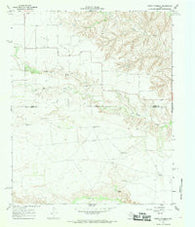 North Windmill Texas Historical topographic map, 1:24000 scale, 7.5 X 7.5 Minute, Year 1967
