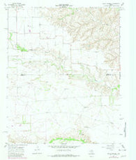 North Windmill Texas Historical topographic map, 1:24000 scale, 7.5 X 7.5 Minute, Year 1967