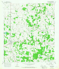 North Zulch Texas Historical topographic map, 1:24000 scale, 7.5 X 7.5 Minute, Year 1965