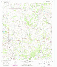 North Zulch Texas Historical topographic map, 1:24000 scale, 7.5 X 7.5 Minute, Year 1965