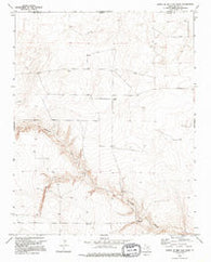 North of Red Cow Draw Texas Historical topographic map, 1:24000 scale, 7.5 X 7.5 Minute, Year 1973